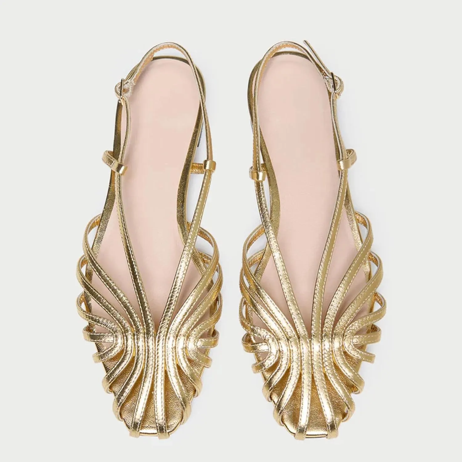Slingback Flat Sandals for Women Comfort Round Toe Low heel Sandals Casual Summer Dress Shoes