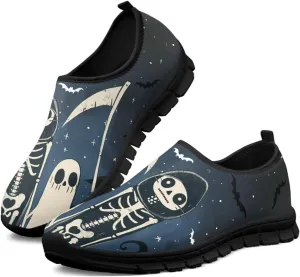 Slip On Shoes for Men Comfort Casual Loafers Wide Non Slip Hand Free Step in Work Shoes Home Slippers Lightweight Sneakers Outdoors