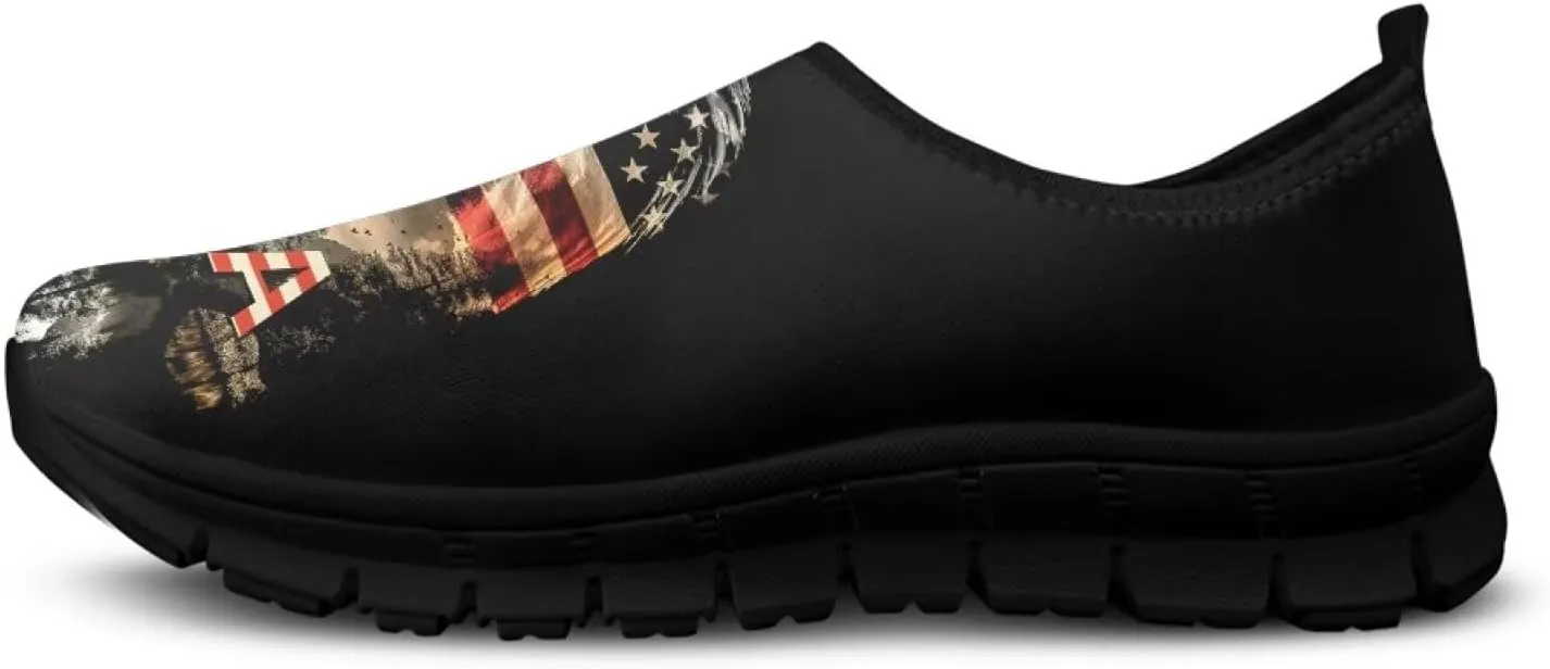 Slip On Shoes for Men Comfort Casual Loafers Wide Non Slip Hand Free Step in Work Shoes Home Slippers Lightweight Sneakers Outdoors