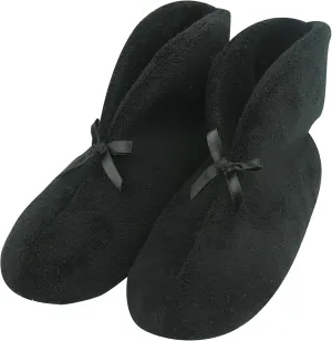Slipper Boots for Women Non-Slip Warm Plush Lining House Shoes Coral Velvet Indoor Winter Bootie Slippers