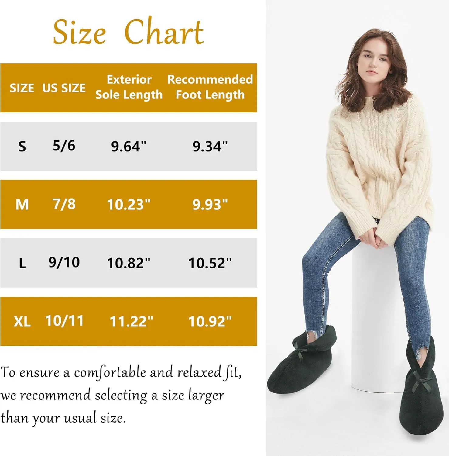 Slipper Boots for Women Non-Slip Warm Plush Lining House Shoes Coral Velvet Indoor Winter Bootie Slippers