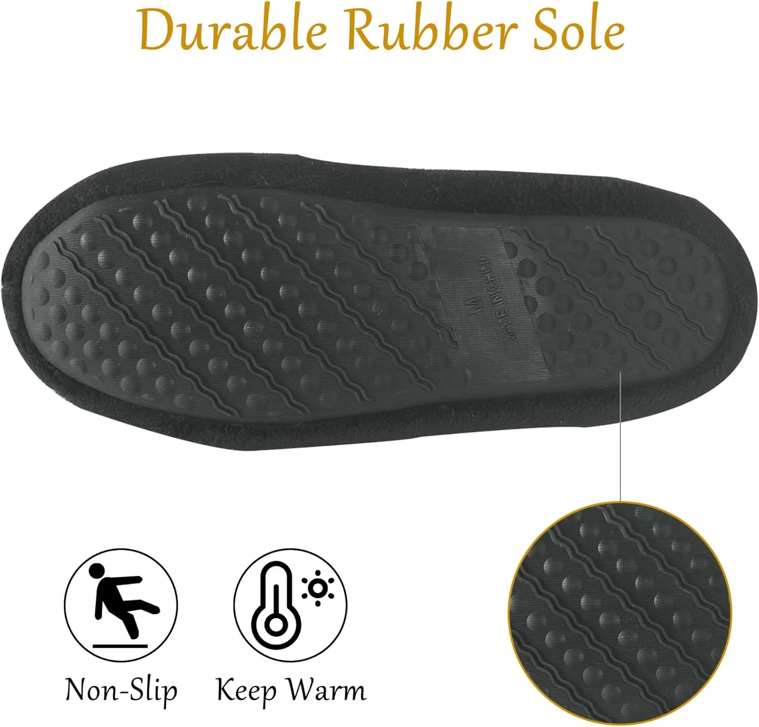 Slipper Boots for Women Non-Slip Warm Plush Lining House Shoes Coral Velvet Indoor Winter Bootie Slippers