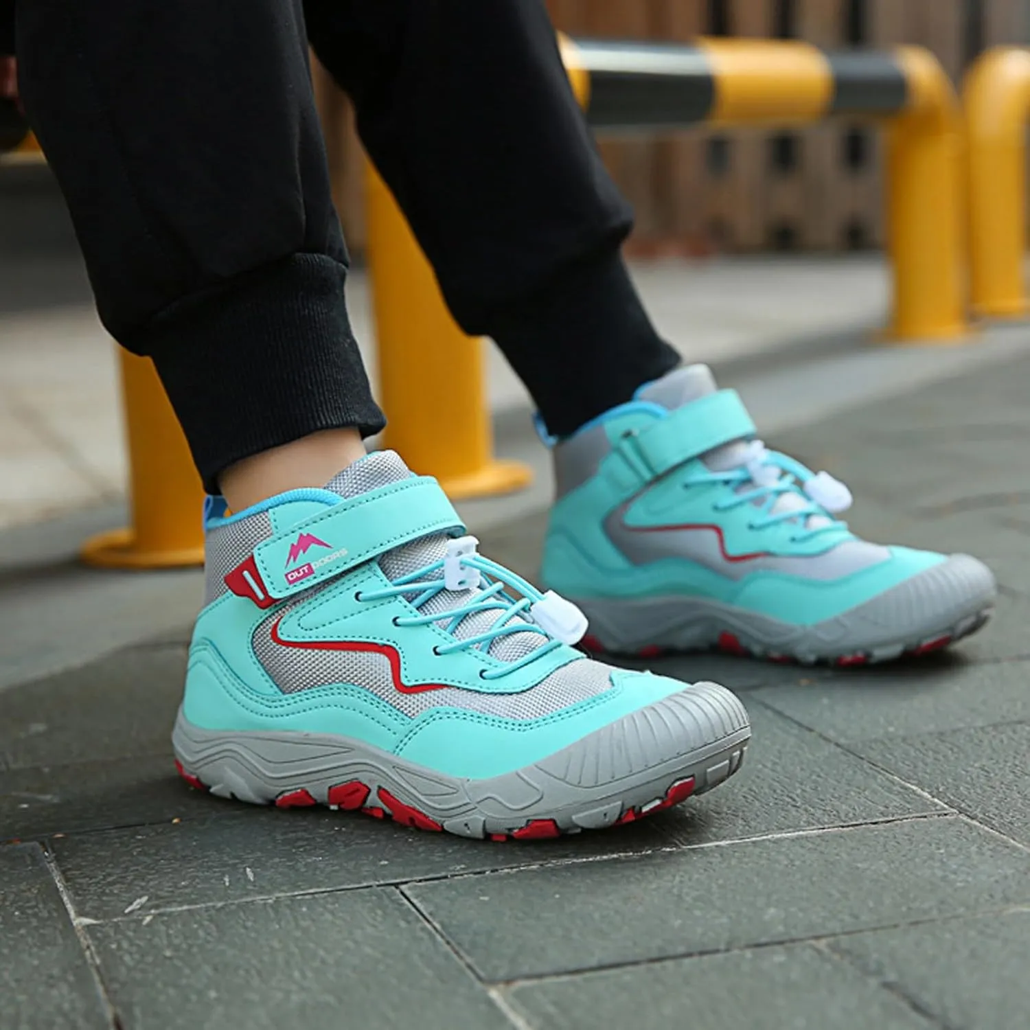 Sneaker Booties For Boys Kids Outdoor Running Walking Non Slip Shoes Childrens Open Toe Ankle Sport Boots Comfy Light