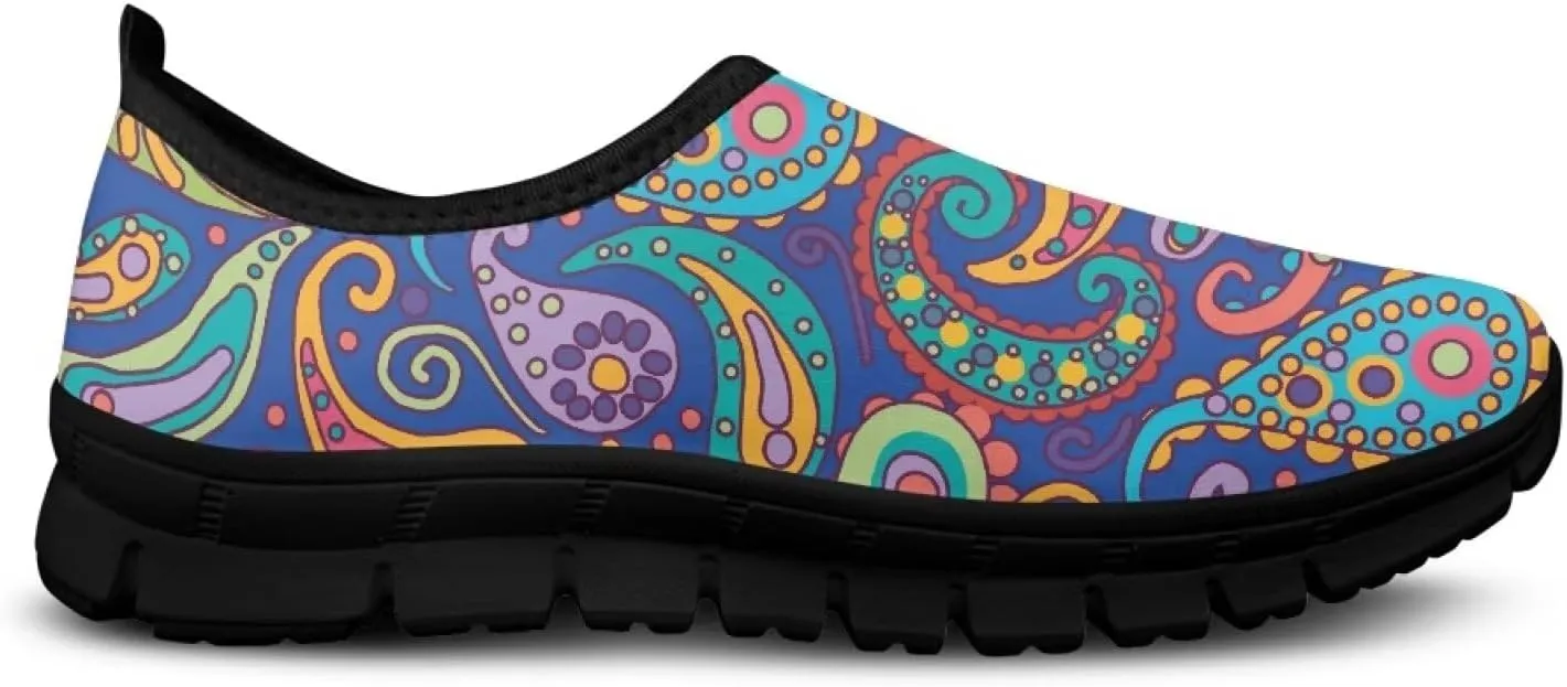Sneakers Shoes Womens Comfortable, Fashion Sneakers Lightweight Slip On Shoes Casual Flats Shoes for Walking Daily