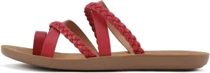 Soda ISABEL ~Women Fashion Comfortable Slip On Flat Cross bands Toe Ring Fashion Sandals