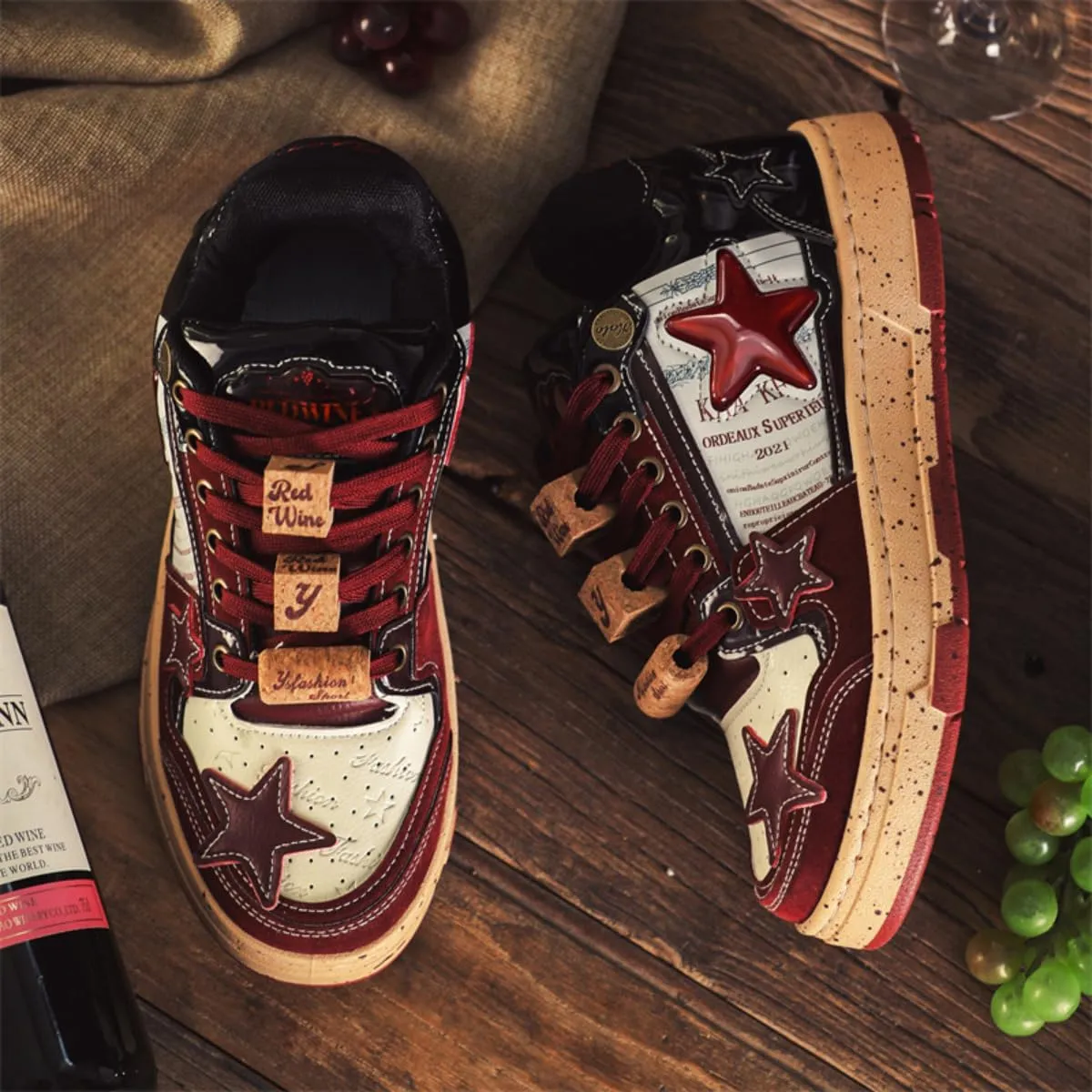 Star Pattern Skate Shoes for Women Y2K Walking Sneakers Chunky Platform Shoes Aesthetic Non Slip Streetwear Fit Well