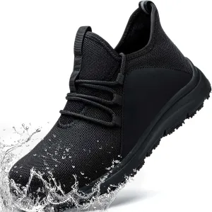 Steel Toe Shoes for Men Women丨Non Slip Waterproof Work Safety Sneakers