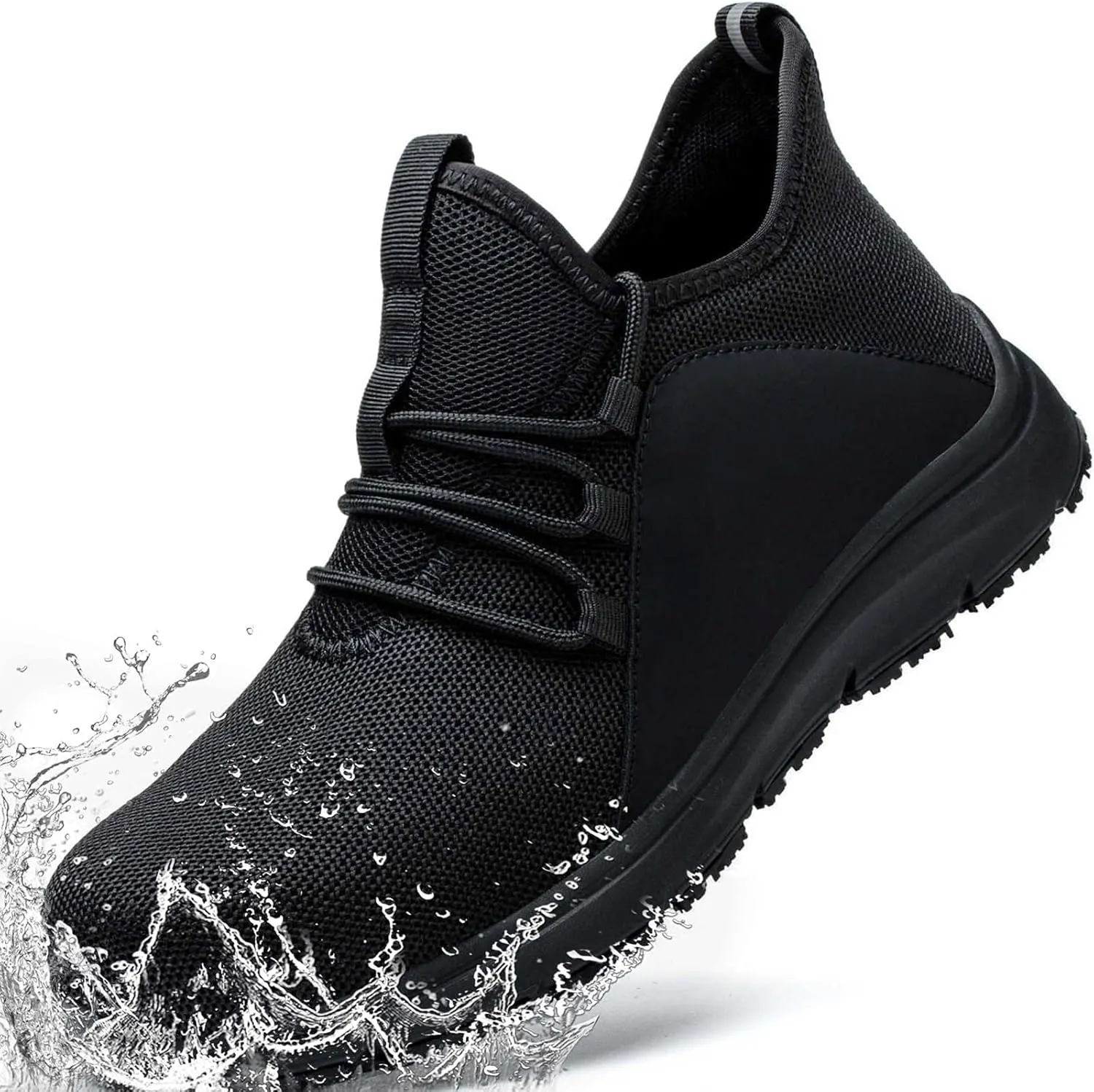 Steel Toe Shoes for Men Women丨Non Slip Waterproof Work Safety Sneakers