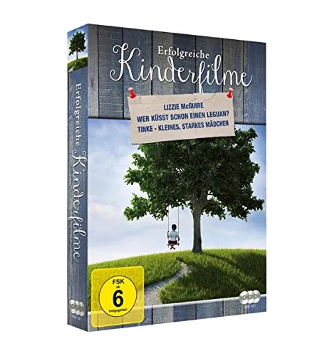 Successful Children's Films Collection ( Lizzie McGuire /Ulvepigen Tinke / Wer küßt schon einen Leguan? ) ( Lizzie McGuire / Little Big Girl / Who Kisse [ NON-USA FORMAT, PAL, Reg.2 Import - Germ