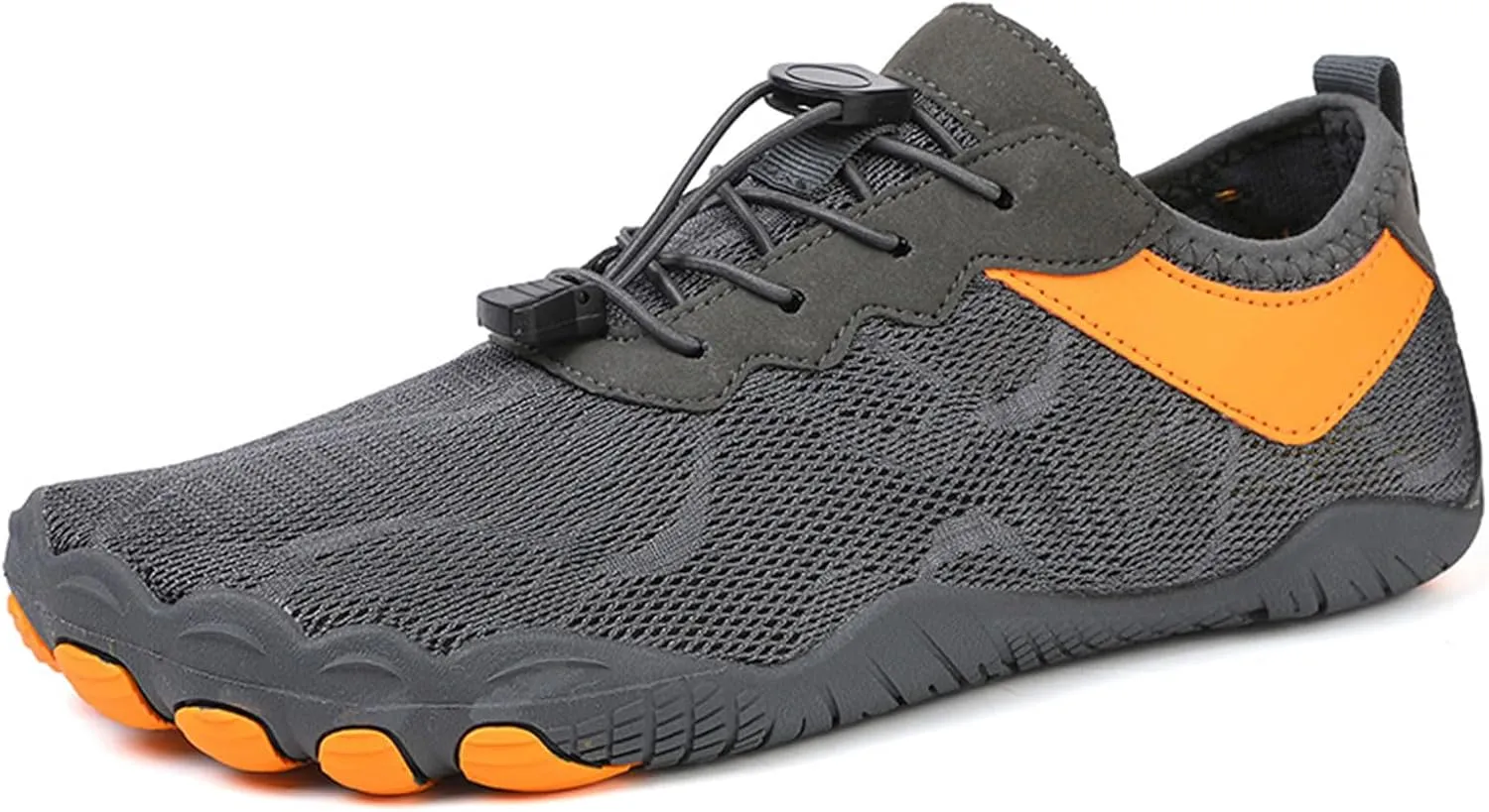 Thatrich Womens Hike Barefoot Shoes Breathable Athletic Running Men Wide Toe Box Non Slip Water Proof Work Shoe Vacation Beach Grounded Footwear Slip-On Lightweight Comfy Hiking Sneakers for Unisex