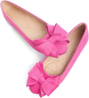 TN TANGNEST Women Fashion Bowknot Flats Comfort Pointed Toe Dress Shoes