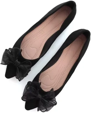 TN TANGNEST Womens Casual Flats Fashion Chain Pointed Toe Ballet Flats Rhinestone Flats Comfort Slip On Dress Shoes