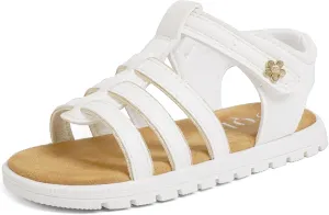 Toddler Girl Sandals Little Kids Summer Dress Shoes Open Toe Flats Princess Sandals for School Beach Party