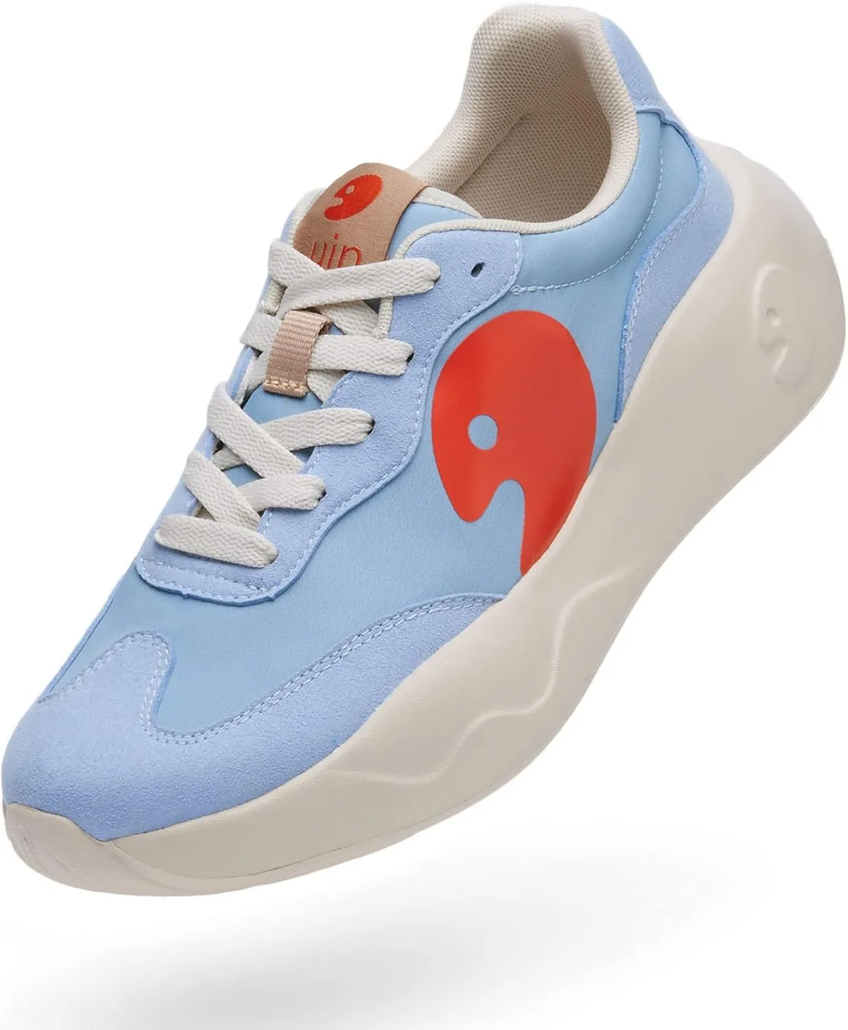 UIN Women's Retro Sneakers Lightweight Walking Casual Comfortable Art Painted Travel Shoes