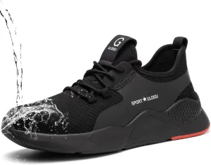 ulogu Waterproof Steel Toe Shoes for Men Comfy Lightweight Non Slip Safety Work Sneakers 6-Month Warranty