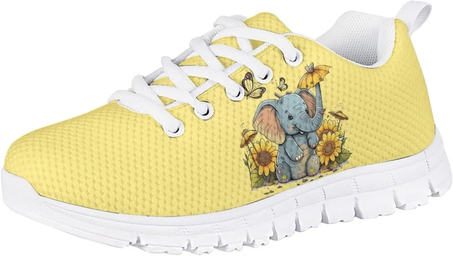 Uourmeti School Sneakers for Girls Boys Kids Running Tennis Shoes Lace Up