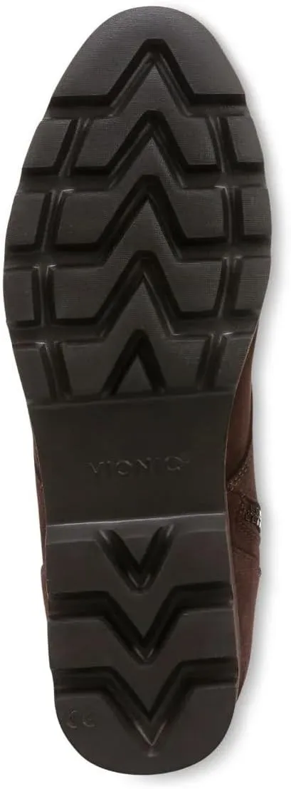 Vionic Women's Walking Boots Lani II Zipper Closure- Comfortable Supportive Walking Booties with Built-in Arch Support, Helps Heel Pain