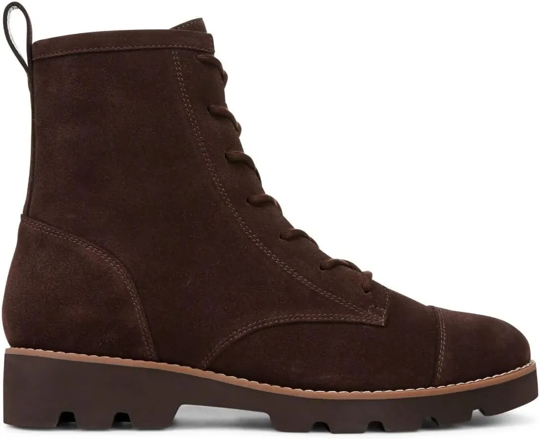 Vionic Women's Walking Boots Lani II Zipper Closure- Comfortable Supportive Walking Booties with Built-in Arch Support, Helps Heel Pain