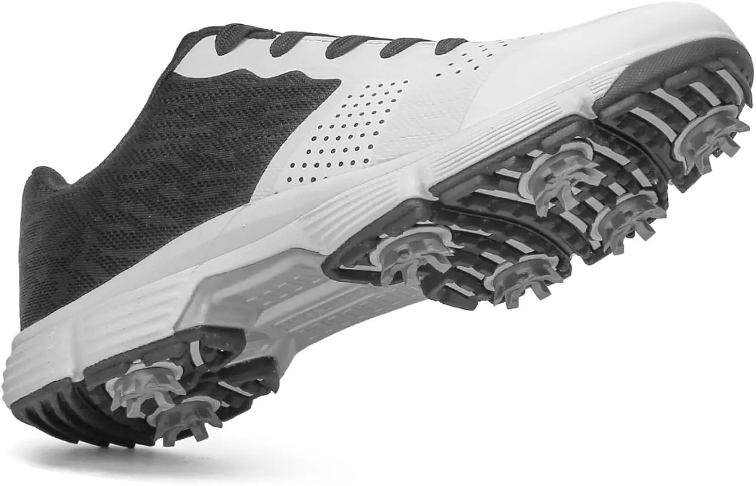 Waterproof with 7 Spikes Golf Shoes for Men - Summer Mens Comfortable Breathable Golf Sport Sneakers Male Walking Footwears- Golf Trainers Shoes for Men