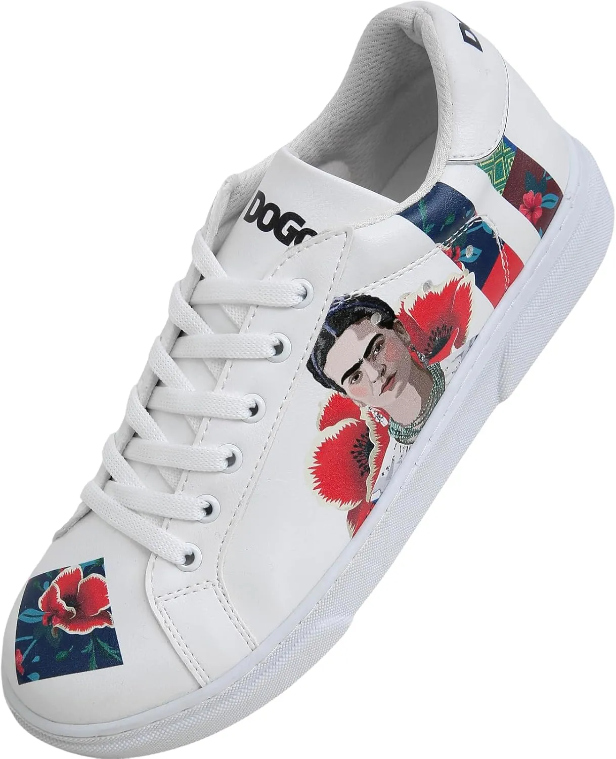 White Sneakers for Women - Handmade Women's Fashion Sneakers, Vegan Leather and Unique Design, Comfortable Shoes for Women, Ace Sneakers
