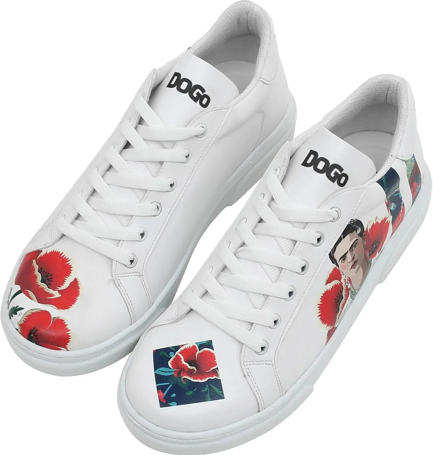 White Sneakers for Women - Handmade Women's Fashion Sneakers, Vegan Leather and Unique Design, Comfortable Shoes for Women, Ace Sneakers