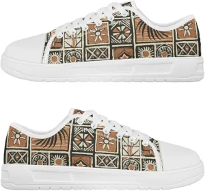 White Sneakers for Women Low Top Canvas Shoes Womens Walking Shoes Women's Fashion Sneaker Lace Up Casual Tennis Shoe