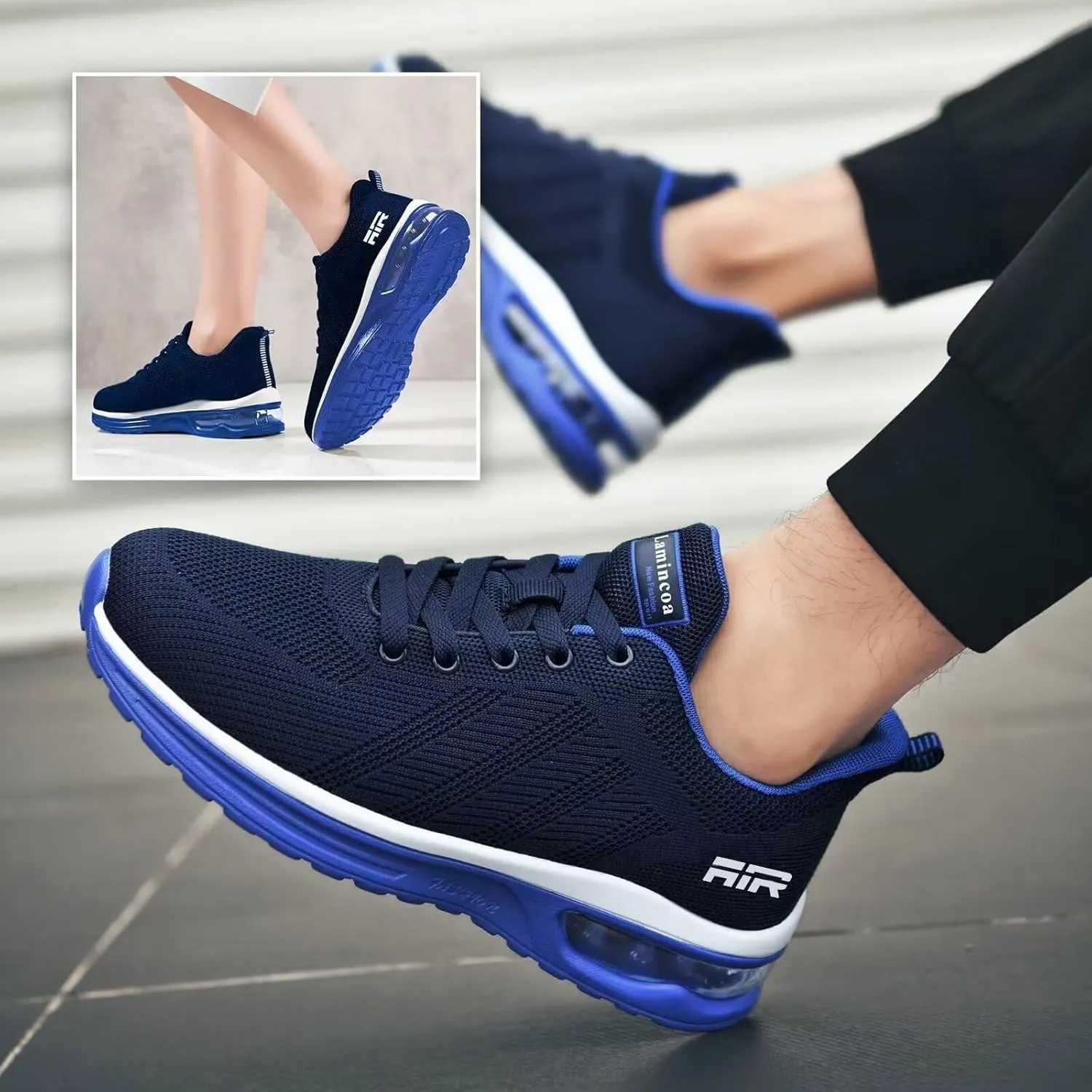 Wide Width Womens Sneakers Air Cushion Running Shoes Walking Tennis Shoes for Women