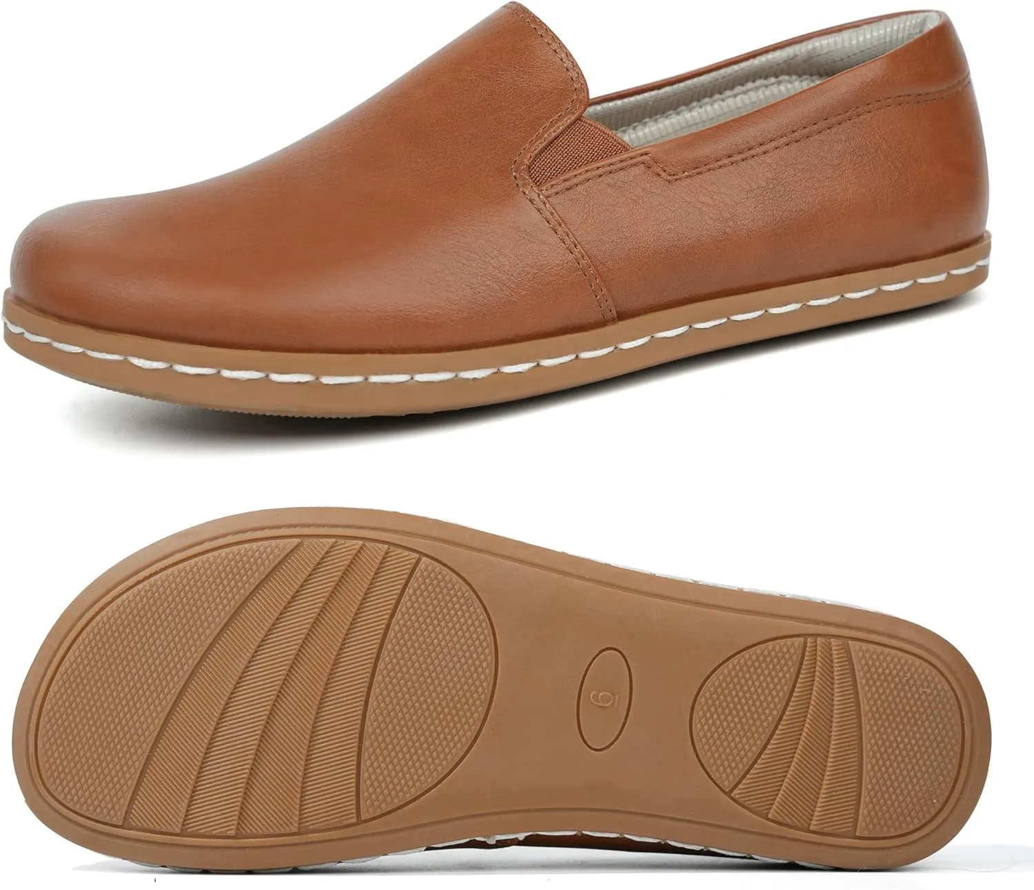Women Barefoot Dress Shoes Comfortable Walking Loafers