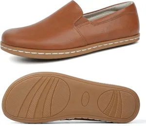 Women Barefoot Dress Shoes Comfortable Walking Loafers