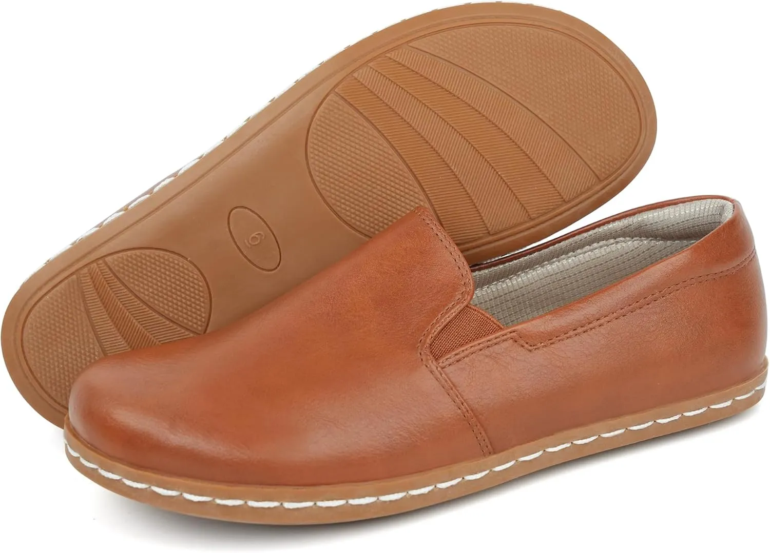 Women Barefoot Dress Shoes Comfortable Walking Loafers