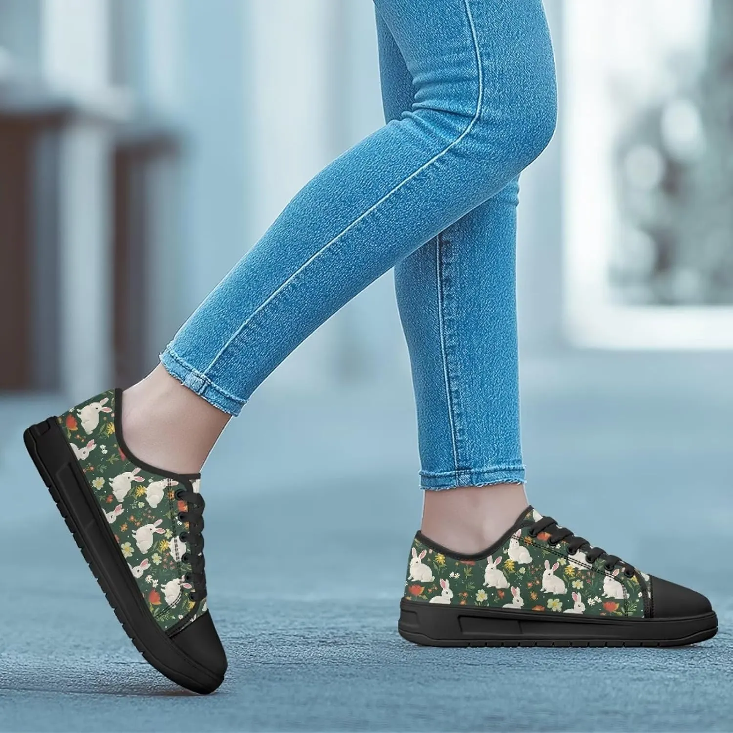 Women Dress Canvas Shoes Comfortable Fashion Sneakers Breathable Walking Shoe Gym Tennis Casual Chunky Sneaker Outdoor