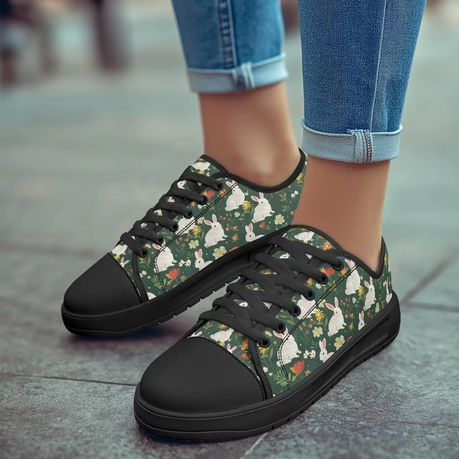 Women Dress Canvas Shoes Comfortable Fashion Sneakers Breathable Walking Shoe Gym Tennis Casual Chunky Sneaker Outdoor