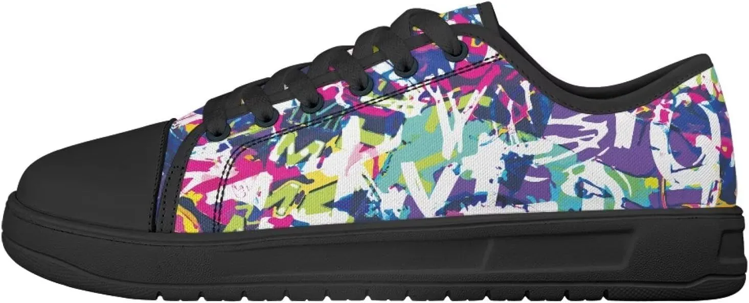 Women Dress Canvas Shoes Comfortable Fashion Sneakers Breathable Walking Shoe Gym Tennis Casual Chunky Sneaker Outdoor