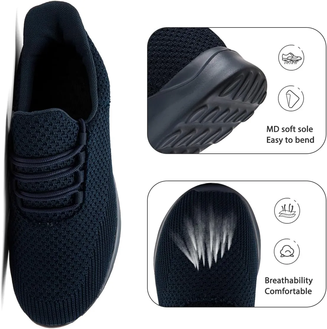 Women Running Shoes Non Slip Gym Workout Shoes Lightweight Breathable Sneakers Walking Tennis Shoes