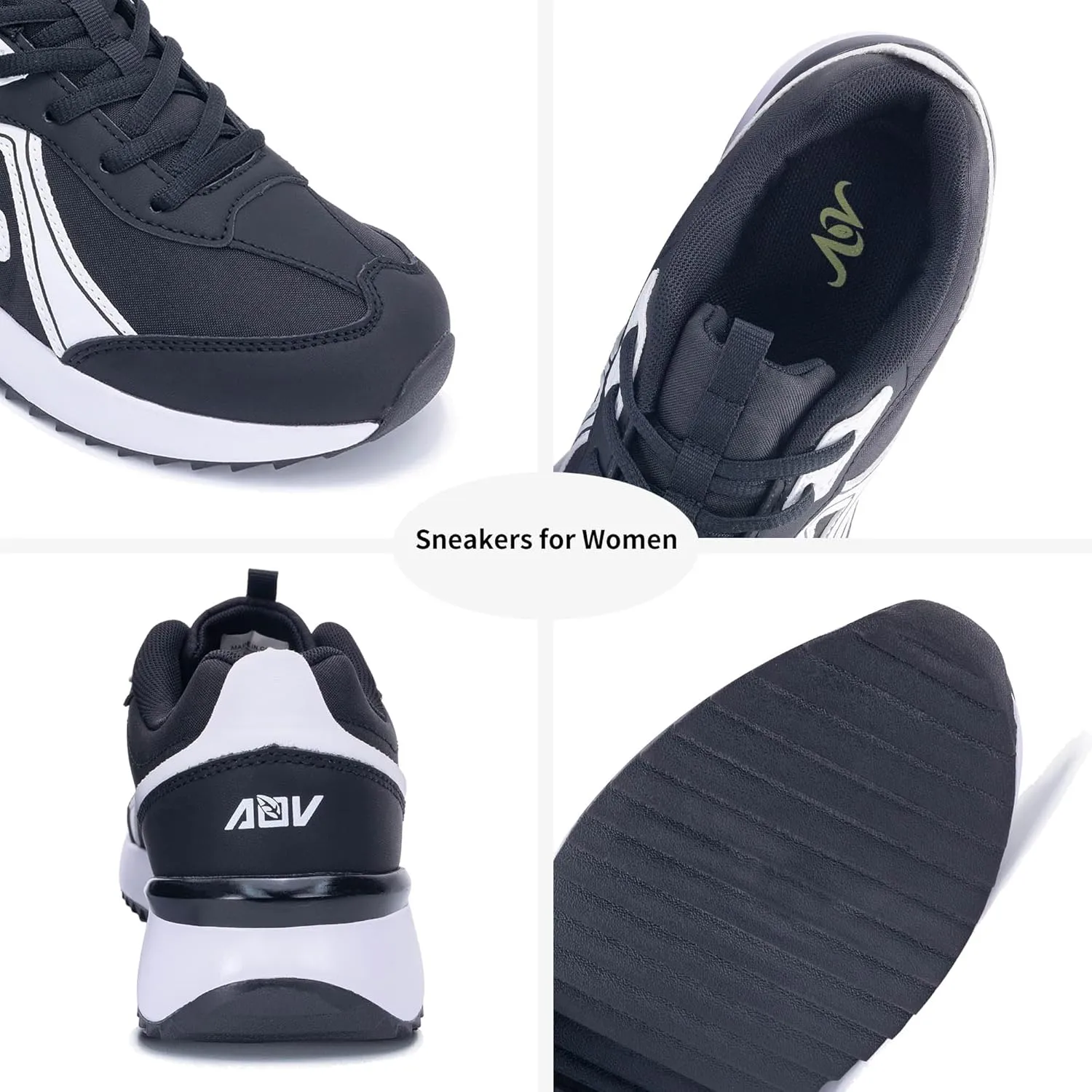Women Sneakers Walking Casual Sneakers Comfortable Fashion Tennis Running Shoes US