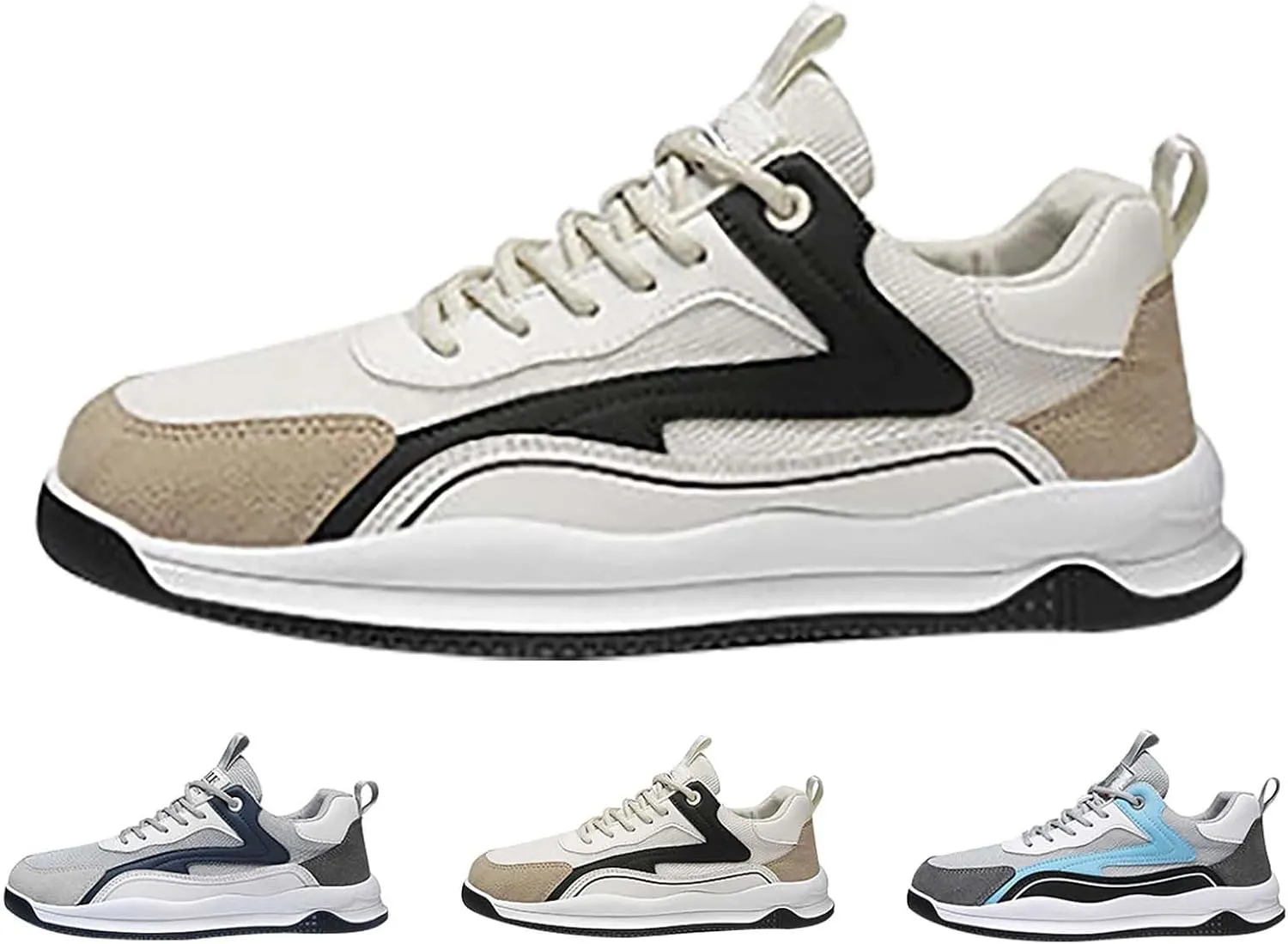 Womens Casual Shoes Mesh Lightweight Walking Shoes Lace Up Running Shoes White Slip On Sneakers for Women