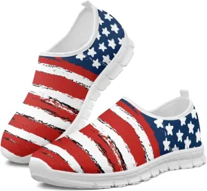 Womens Casual Sneakers, Comfortable Women's Loafers Shoes Slip On Flat Shoes Women's Athletic Shoes