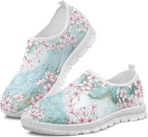 Womens Casual Sneakers, Comfortable Women's Loafers Shoes Slip On Flat Shoes Women's Athletic Shoes
