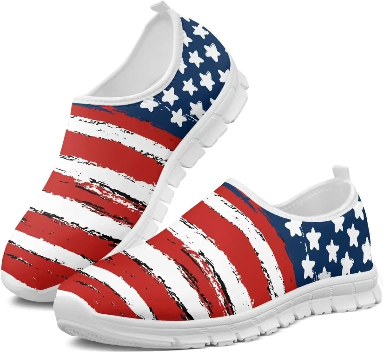 Womens Casual Sneakers, Comfortable Women's Loafers Shoes Slip On Flat Shoes Women's Athletic Shoes