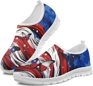 Womens Casual Sneakers, Comfortable Women's Loafers Shoes Slip On Flat Shoes Women's Athletic Shoes