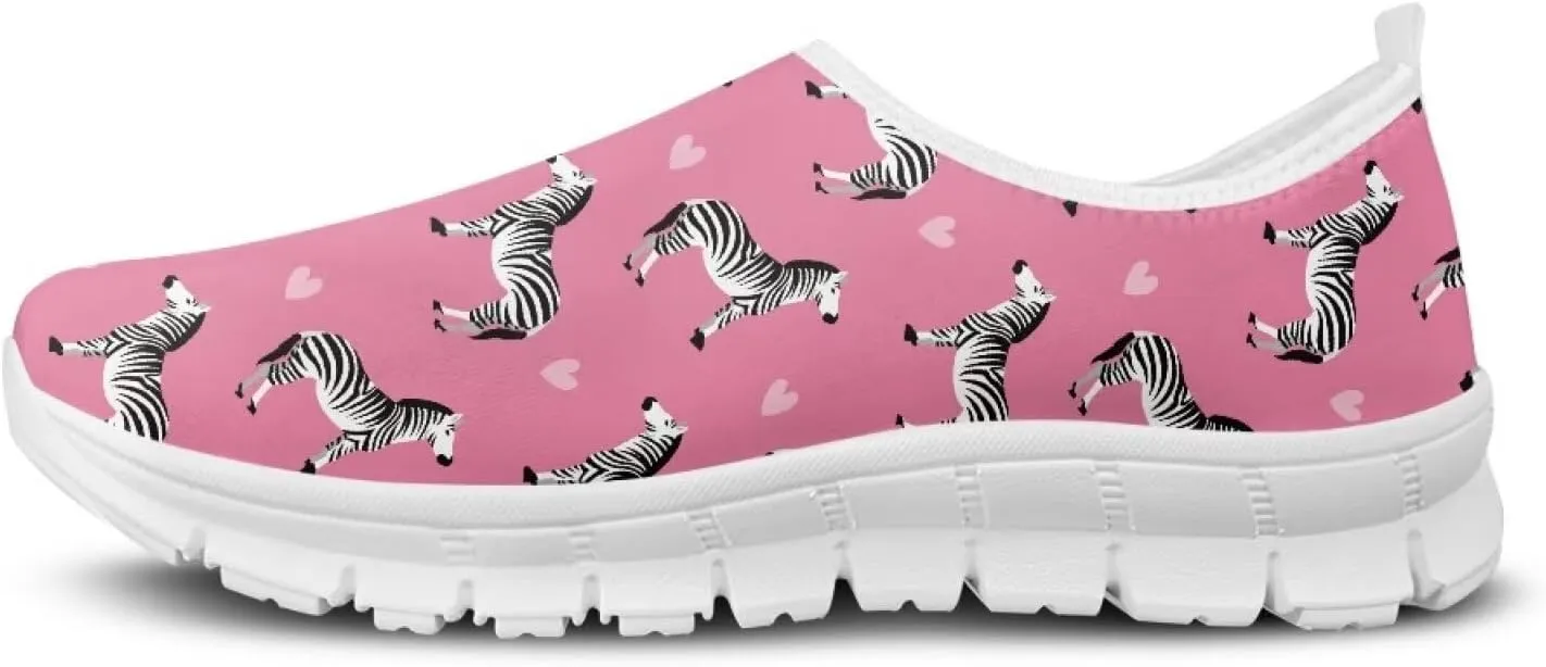 Womens Casual Sneakers, Comfortable Women's Loafers Shoes Slip On Flat Shoes Women's Athletic Shoes