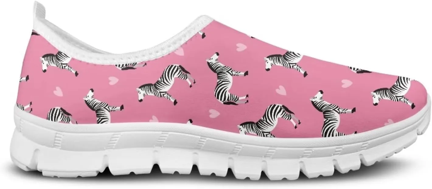 Womens Casual Sneakers, Comfortable Women's Loafers Shoes Slip On Flat Shoes Women's Athletic Shoes