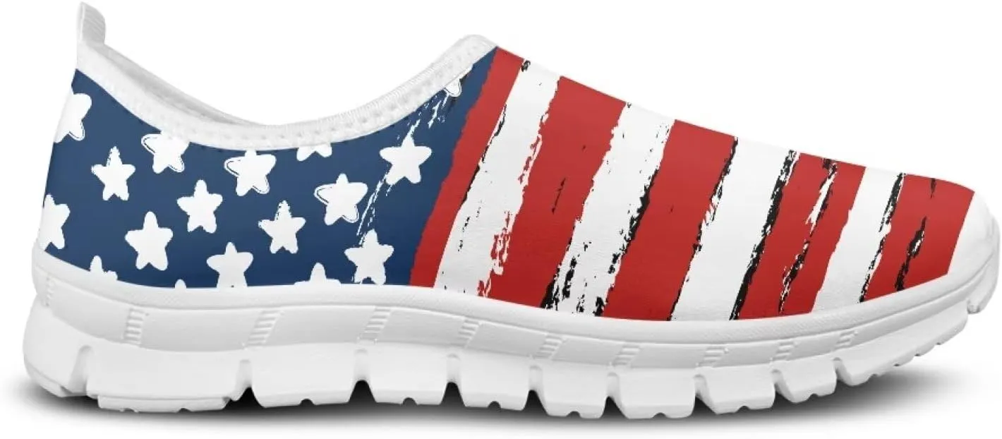 Womens Casual Sneakers, Comfortable Women's Loafers Shoes Slip On Flat Shoes Women's Athletic Shoes