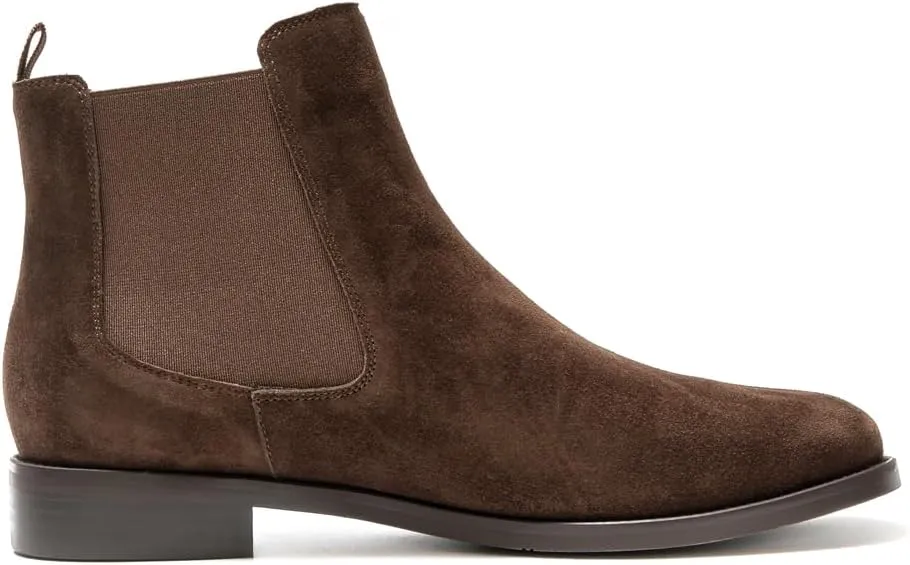 Women's Casual Suede Chelsea Boots