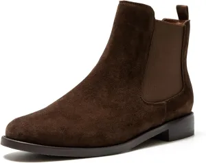 Women's Casual Suede Chelsea Boots