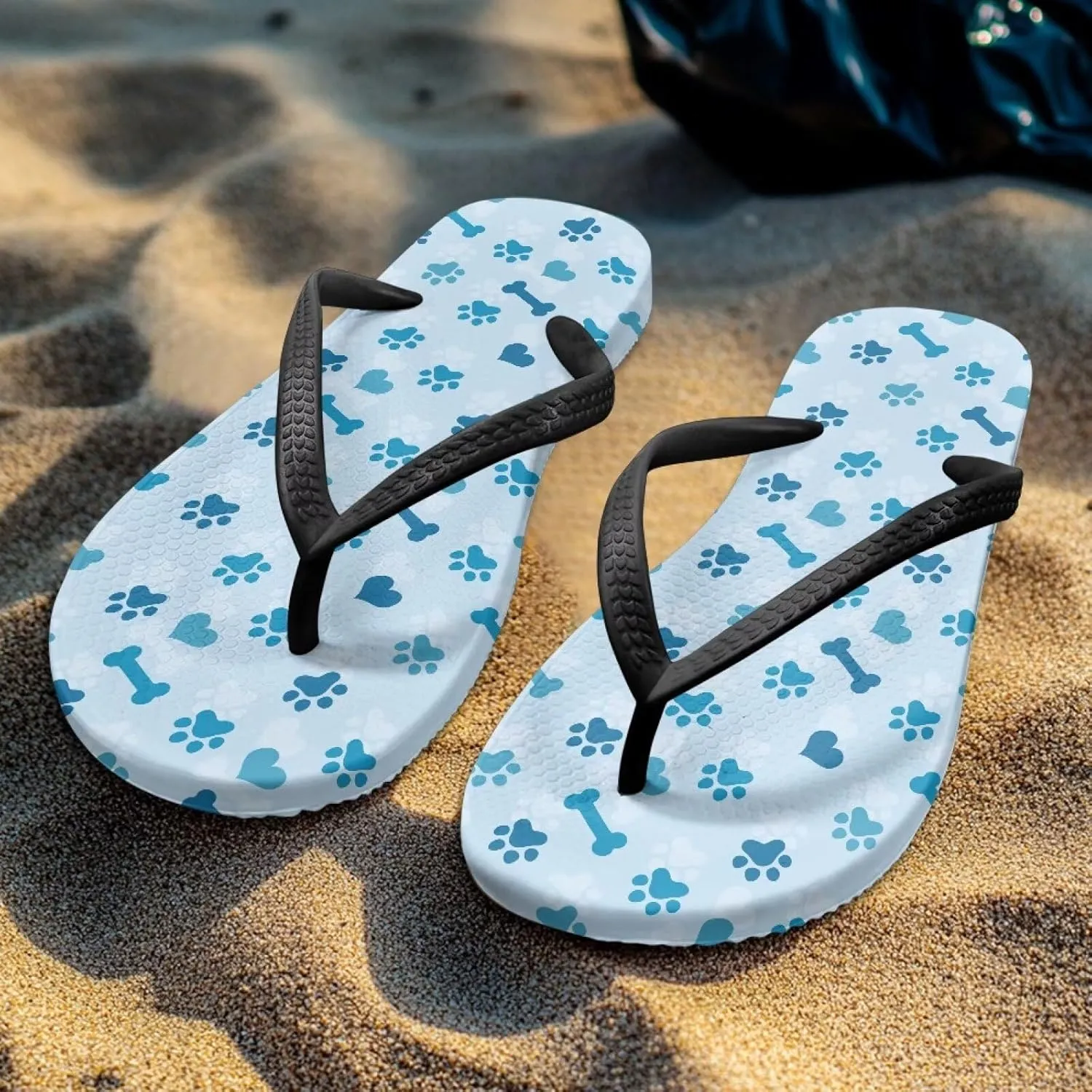 Women’s Flip Flop with Arch Support, Anti Slip Soft Comfortable Summer Slippers Beach Pool Bathroom Flat Slide Shoes