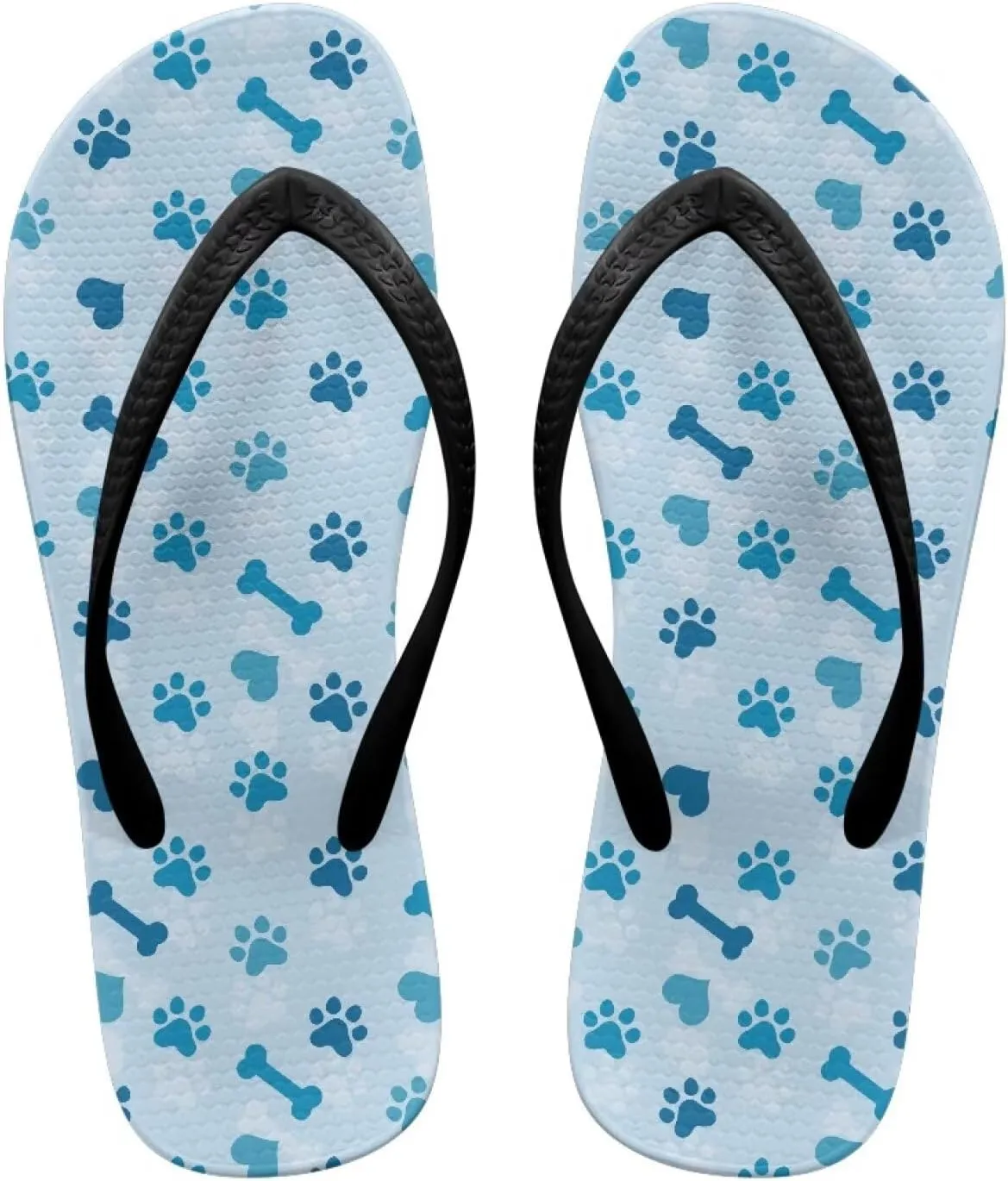 Women’s Flip Flop with Arch Support, Anti Slip Soft Comfortable Summer Slippers Beach Pool Bathroom Flat Slide Shoes