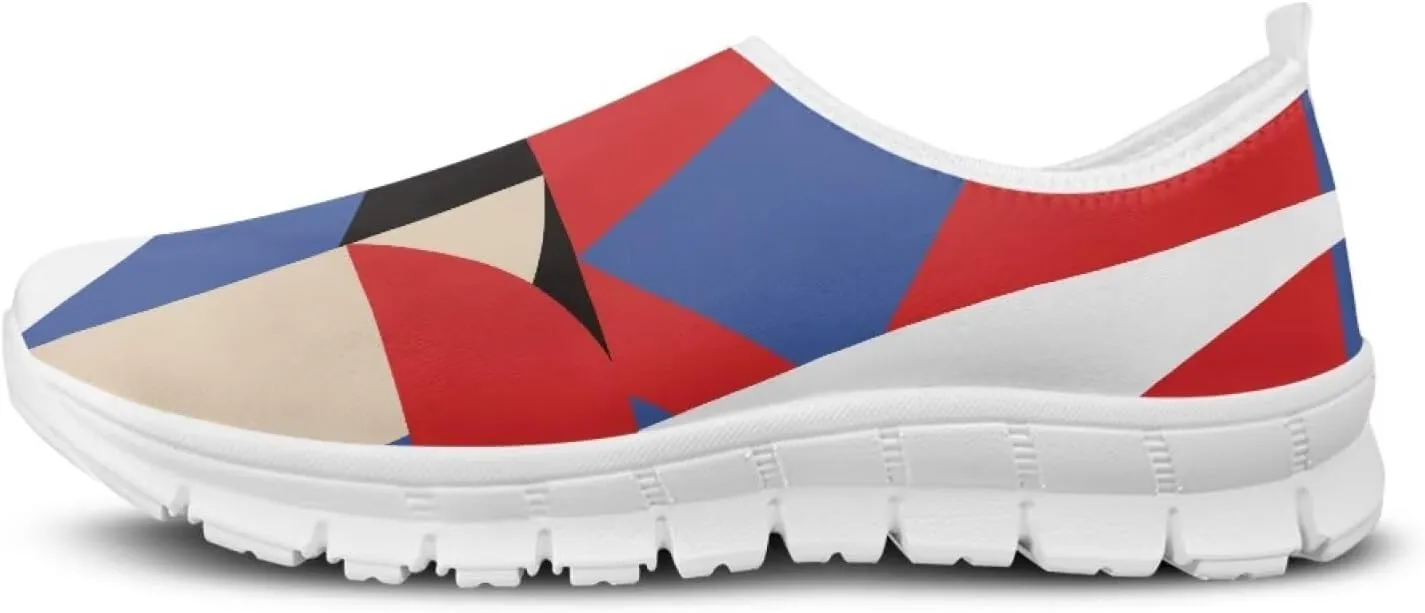 Women’s Loafers Stylish Slip On Low Tops Fitness Non Slip Gym Sneakers Comfort Casual Lightweight Walking Shoes for Workout Dressy