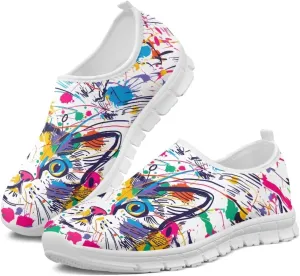 Women’s Loafers Stylish Slip On Low Tops Fitness Non Slip Gym Sneakers Comfort Casual Lightweight Walking Shoes for Workout Dressy