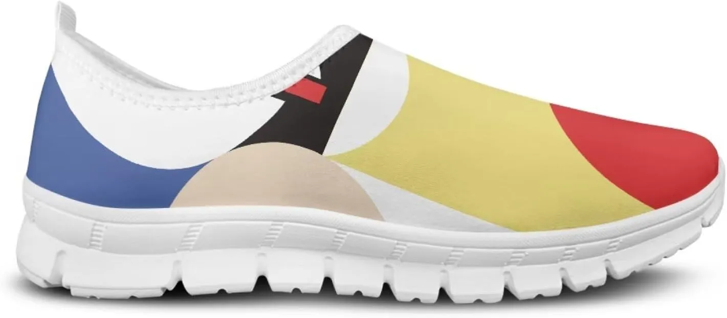 Women’s Loafers Stylish Slip On Low Tops Fitness Non Slip Gym Sneakers Comfort Casual Lightweight Walking Shoes for Workout Dressy